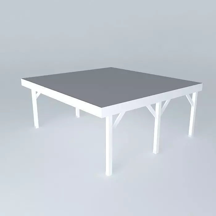 Decochalet 2015 Bero Jacques carport Free 3D model_0