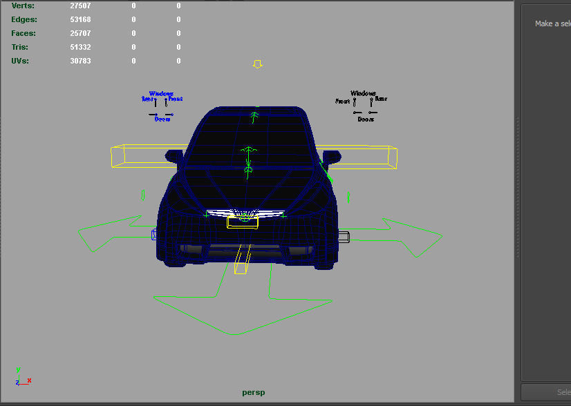 Car Concept Hatchback Google AAA Low-poly 3D model_5