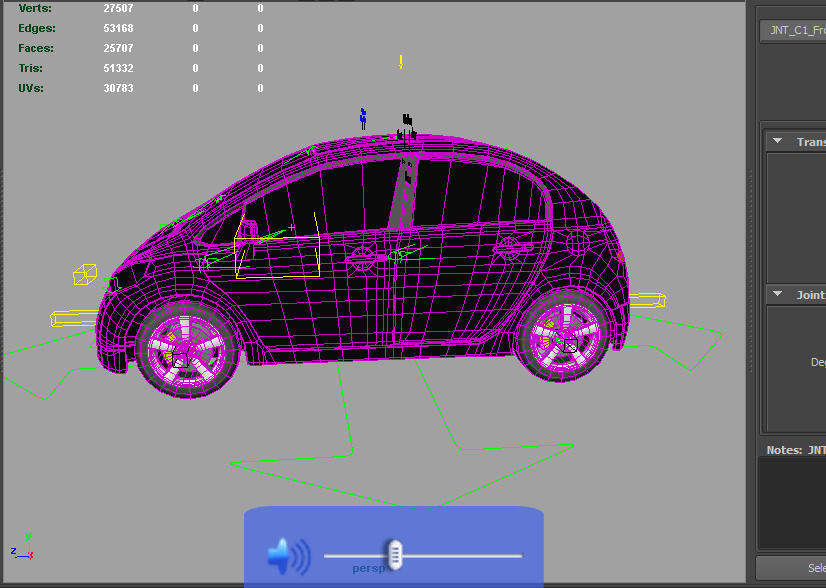 Car Concept Hatchback Google AAA Low-poly 3D model_7