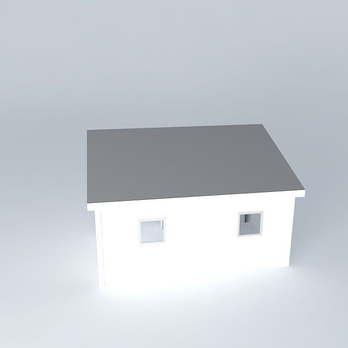 Deco Chalet 2015 Bouteille 03 Free 3D model_2
