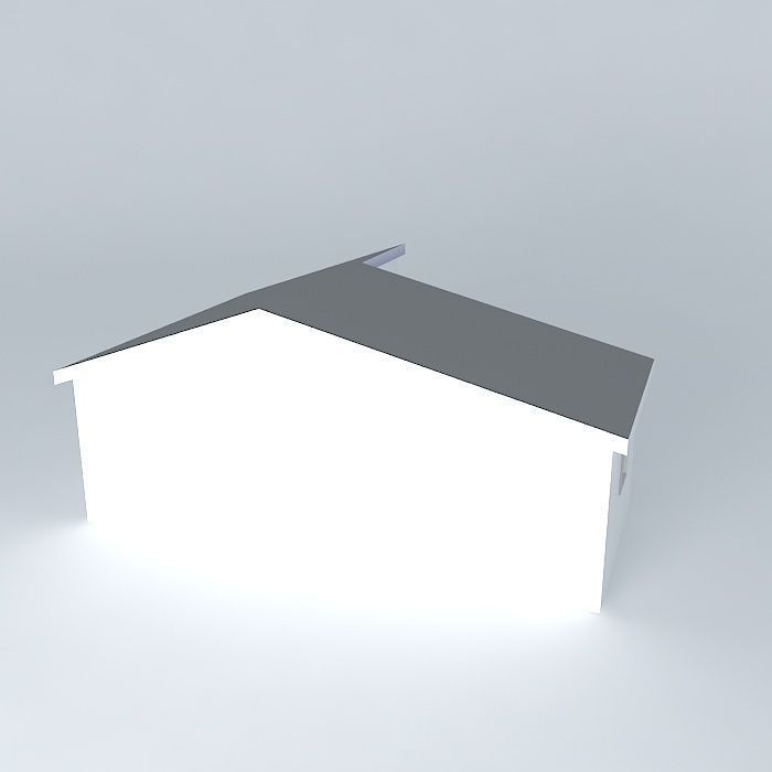 Deco Chalet 2015 Bouteille 03 Free 3D model_1