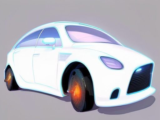 Futuristic Car AAA Low-poly 3D model_14