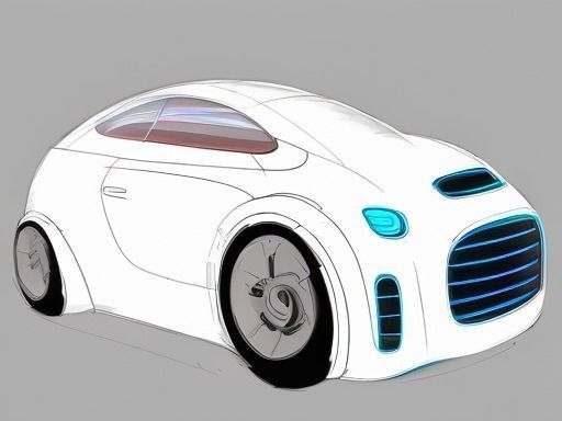 Futuristic Car AAA Low-poly 3D model_10