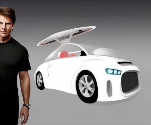 Futuristic Car AAA Low-poly 3D model_24