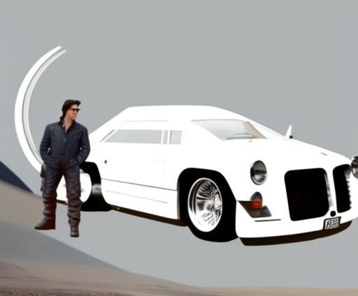 Futuristic Car AAA Low-poly 3D model_25