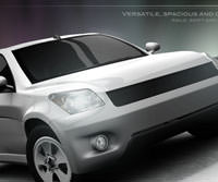 Car Toyota SUV google car AAA Low-poly 3D model_5