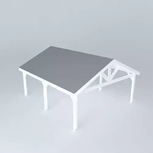 Decochalet 2015 Carport 560x640 toit 25