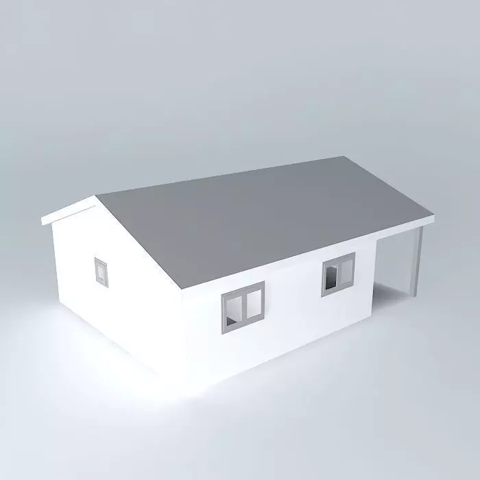 Decochalet 2015 Chalet type C43 Free 3D model_0
