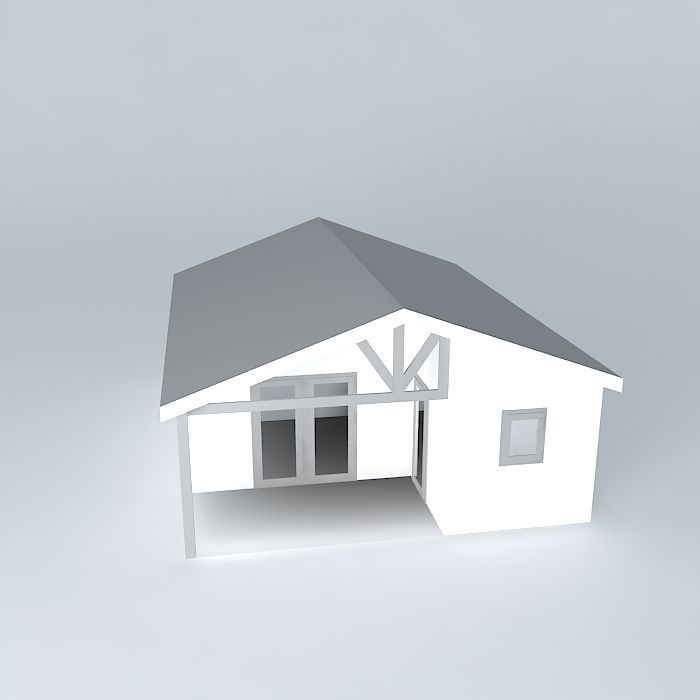 Decochalet 2015 Chalet type C43 Free 3D model_2
