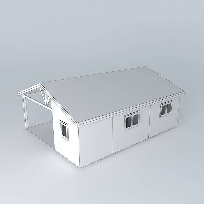 Decochalet 2015 Chalet type C43 Free 3D model_4