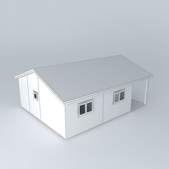 Decochalet 2015 Chalet type C43 Free 3D model_3