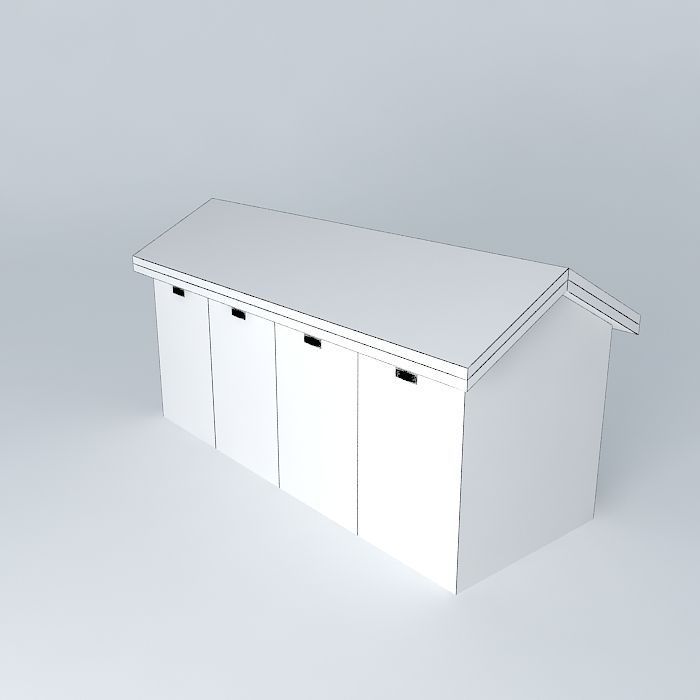 Decochalet 2015 DOLPHINS Walhain Free 3D model_4