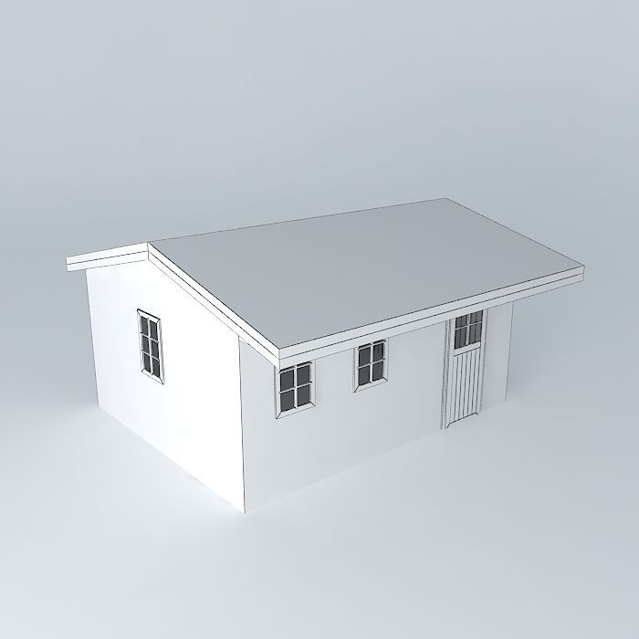 Decochalet 2015 ZIELONKA Abri Free 3D model_3