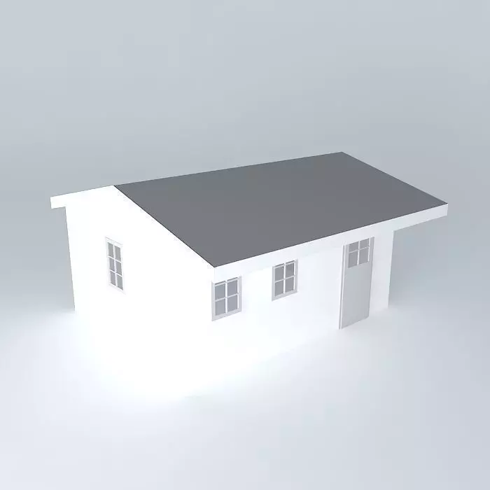 Decochalet 2015 ZIELONKA Abri Free 3D model_0