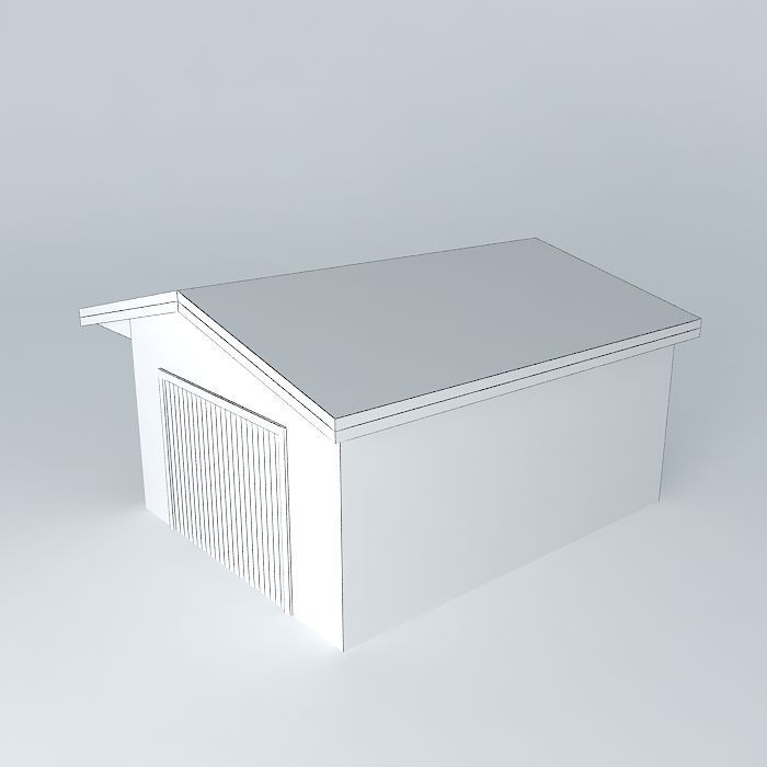 Decochalet 2015 ZIELONKA Abri Free 3D model_4