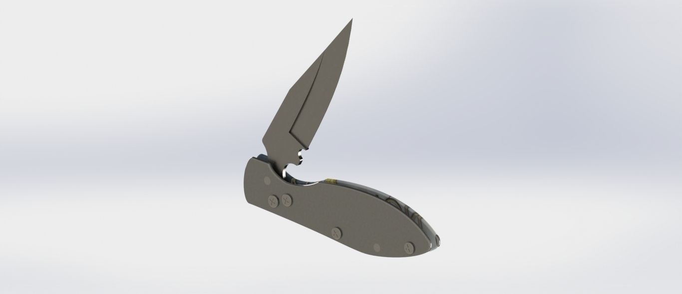 Switch Knife  3D model_1