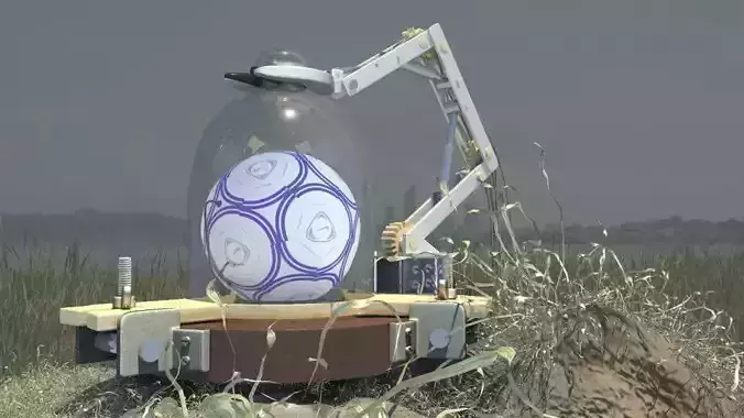 Soccer Ball AAA Low-poly 3D model