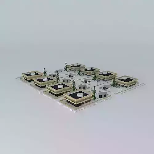 Daddy s House 3D model