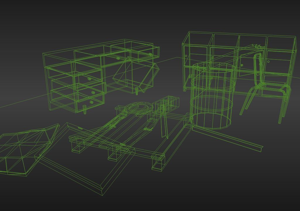 Junk and scraps package 01 - By BigMouse Low-poly 3D model_4