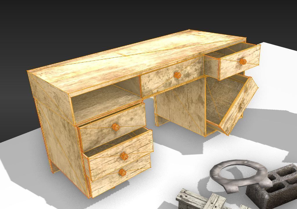 Junk and scraps package 01 - By BigMouse Low-poly 3D model_7