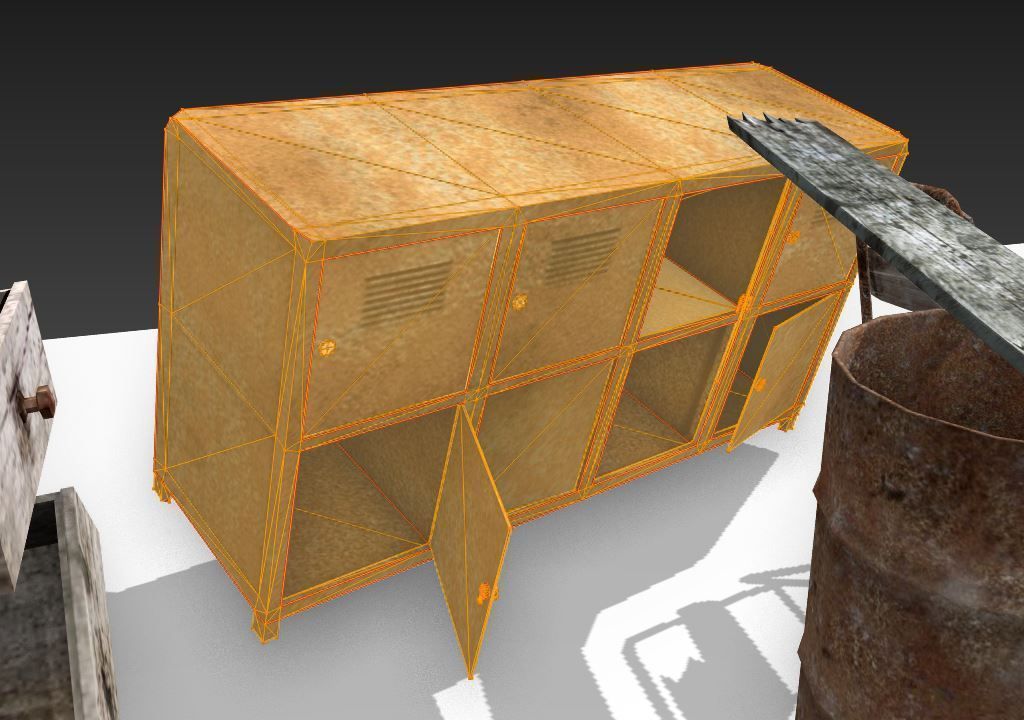 Junk and scraps package 01 - By BigMouse Low-poly 3D model_6