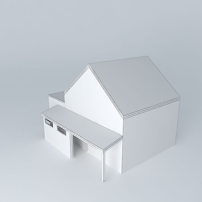 Decochalet 2015 RODELET Xavier 02 Free 3D model_4