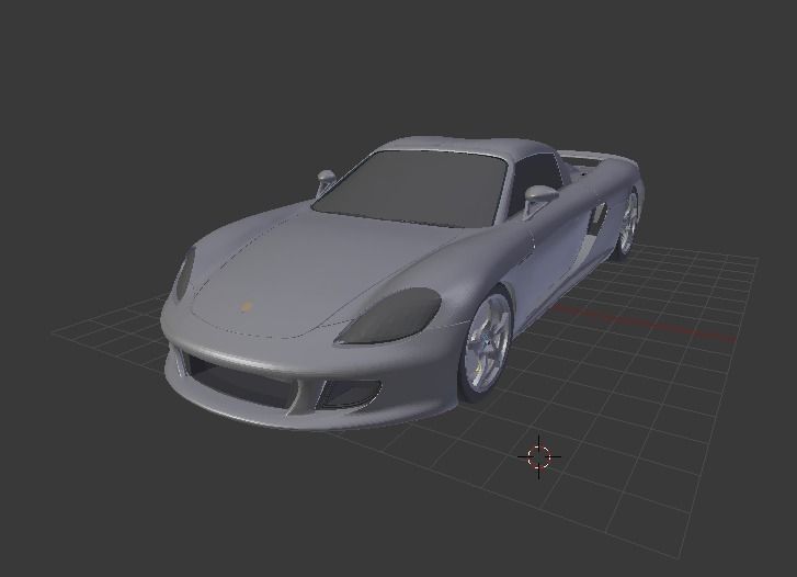 porsche gt Free 3D model