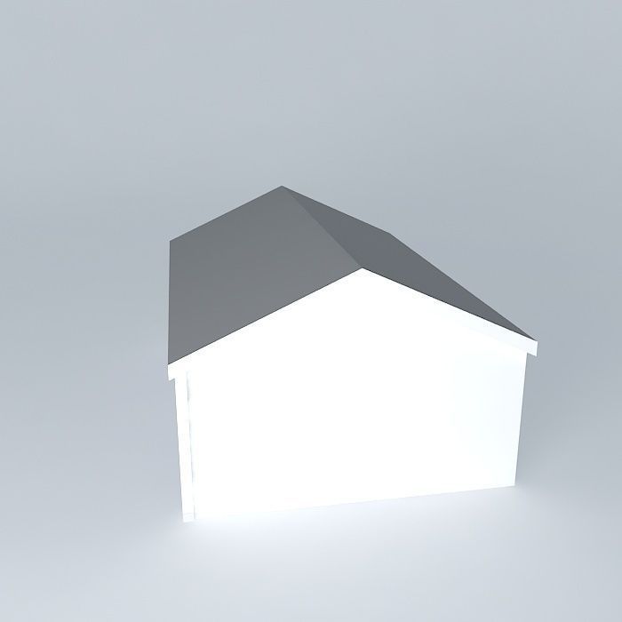 Decochalet 2015 Lemaire closed Carport Free 3D model_2