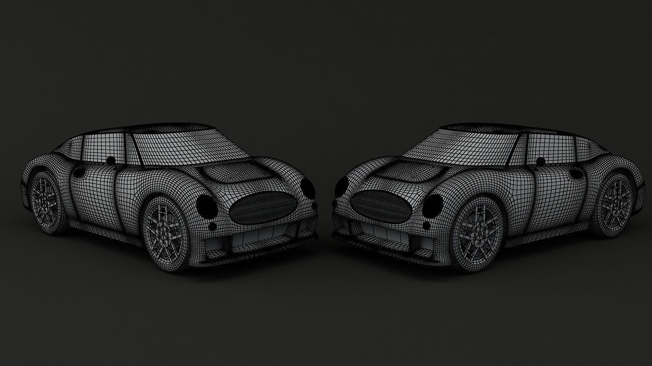 Austin 500 Hybrid AAA Low-poly 3D model_13