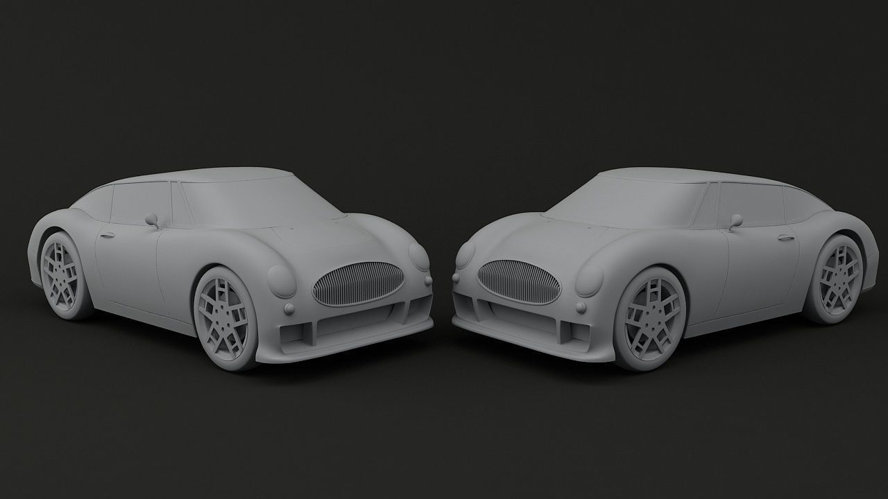 Austin 500 Hybrid AAA Low-poly 3D model_11