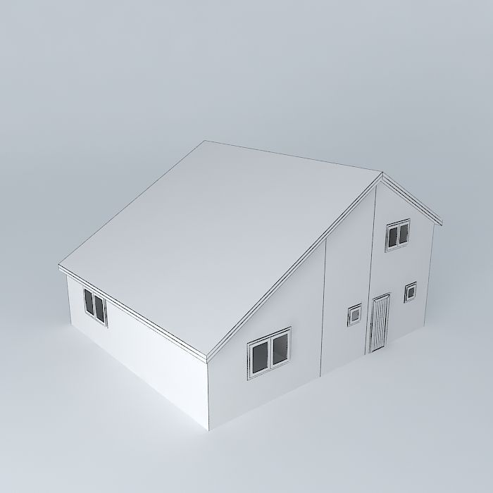 Decochalet 2015 C80M chalet Free 3D model_3