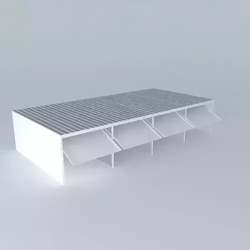 Decochalet 2015 GARAGES Metalliques 4x 270x520