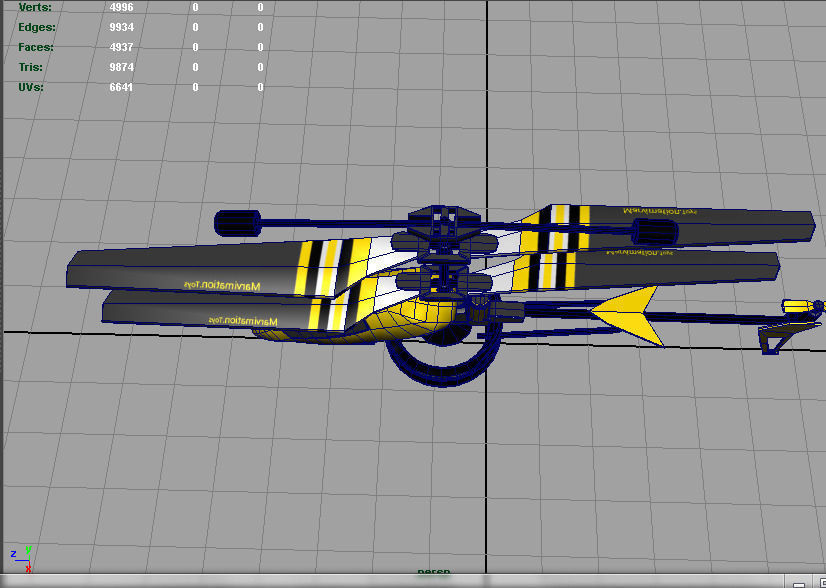 RC Helicopter AAA 3D model_8