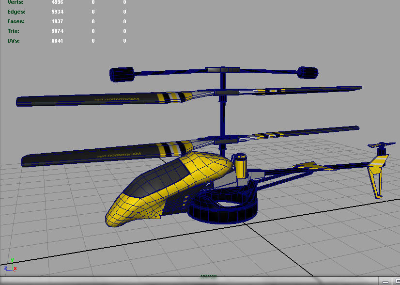 RC Helicopter AAA 3D model_11