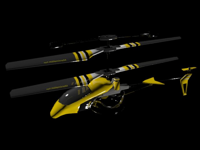 RC Helicopter AAA 3D model_2