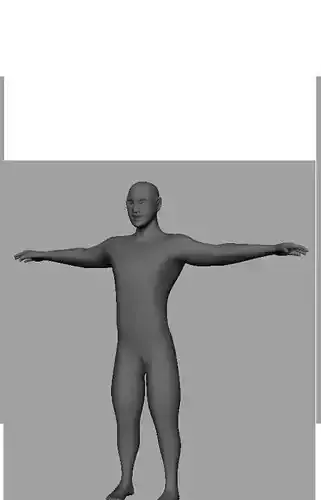 Low Poly Man AAA Low-poly 3D model