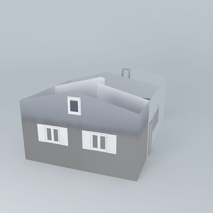 Decochalet 2015 YANS floor with no roof Free 3D model_1