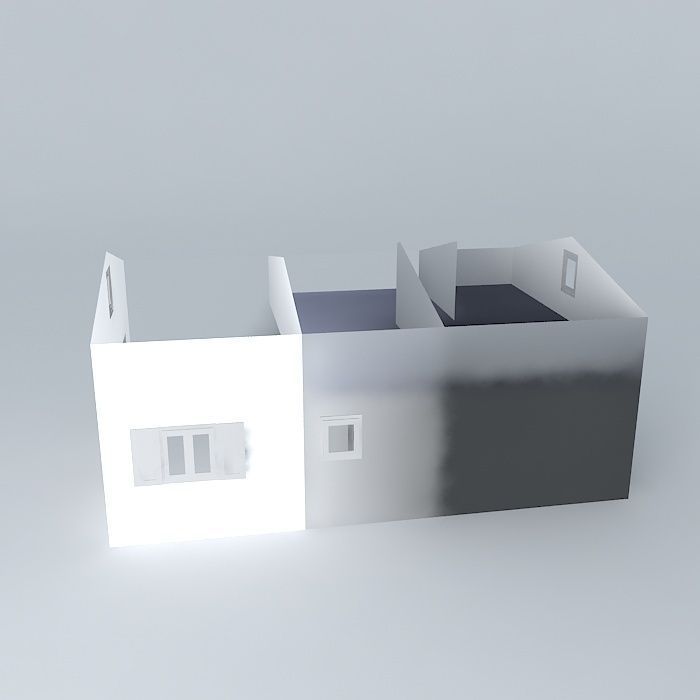 Decochalet 2015 YANS floor with no roof Free 3D model_2