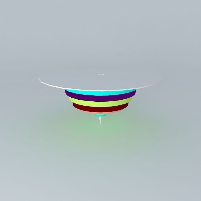 The Umbrella House 3D model_1