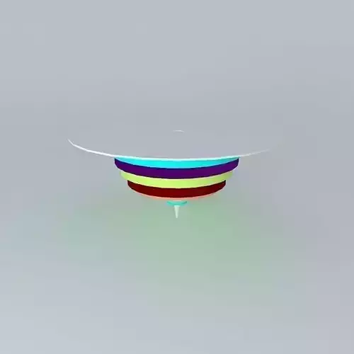 The Umbrella House 3D model