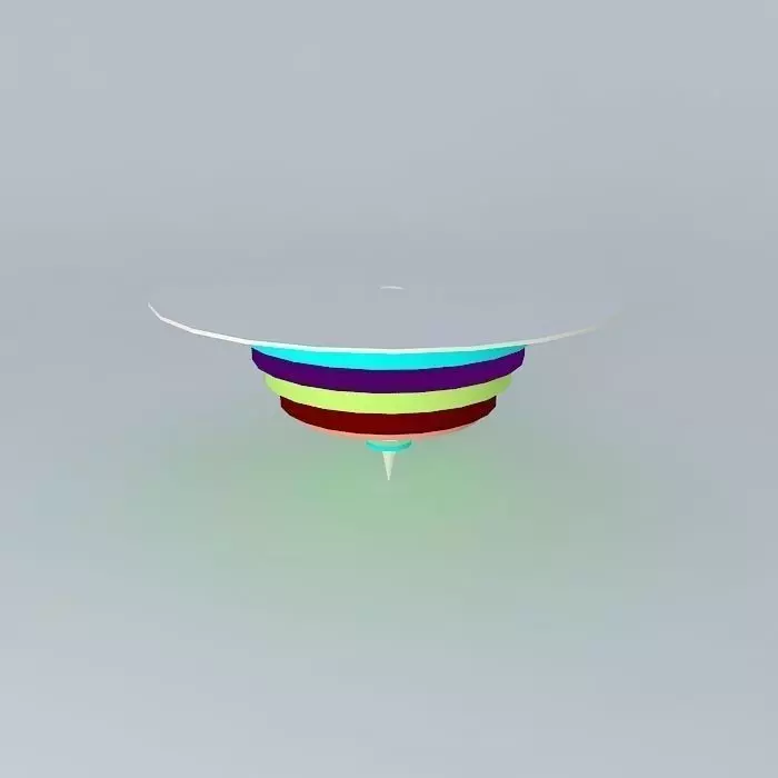 The Umbrella House 3D model_0