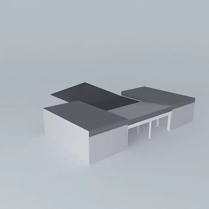 Decochalet 2015 Focant small yard carport Free 3D model_0