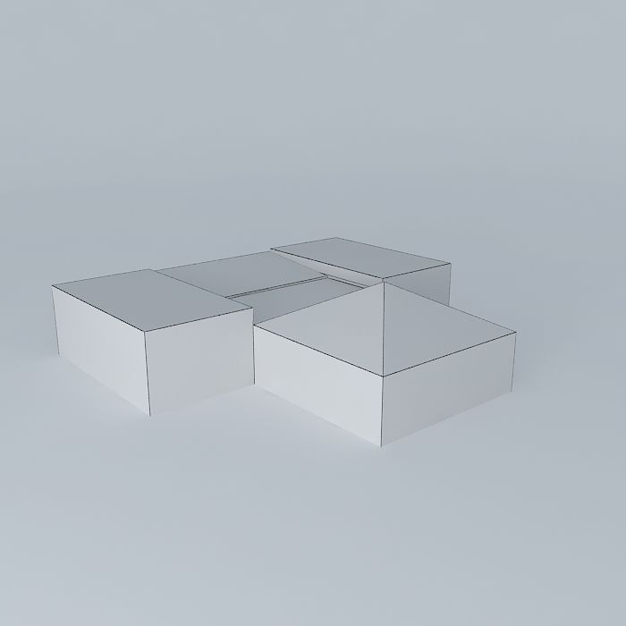 Decochalet 2015 Focant small yard carport Free 3D model_4