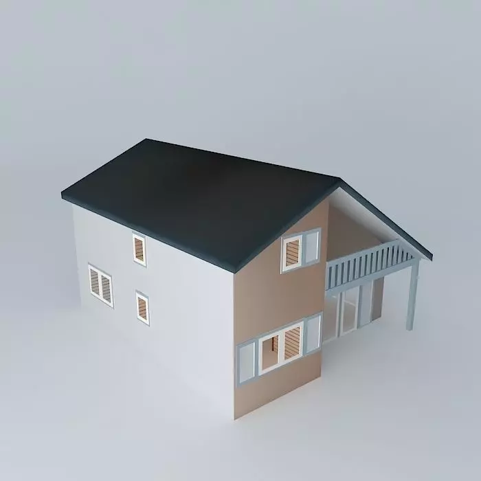 Decochalet 2015 CHALET C53M Free 3D model_0