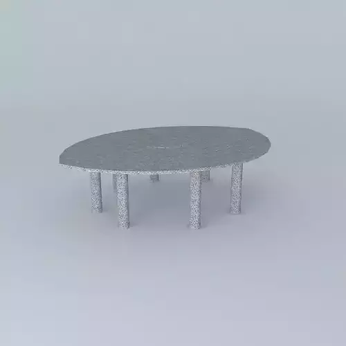 Oval Dinning Table