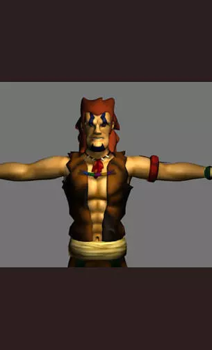 Hunter AAA Low-poly 3D model