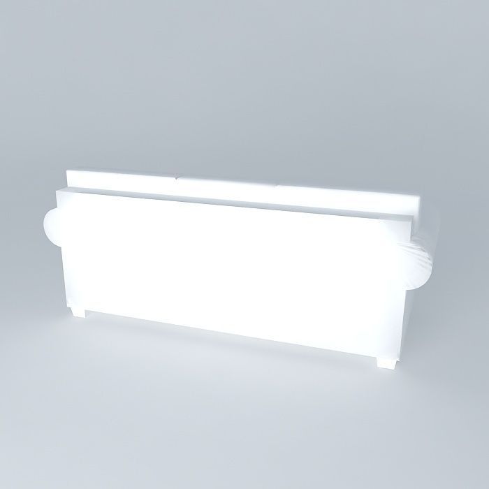 couch sofa Free 3D model_1