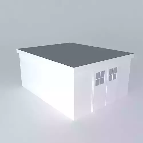 Decochalet 2015 Roof Garden shed 3.90mx 4.90m flat