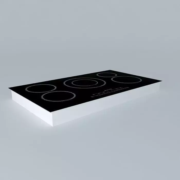 cooktop electric Free 3D model_0