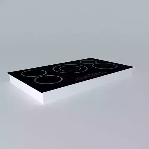 cooktop electric Free 3D model